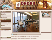 Tablet Screenshot of dadakmetal.com